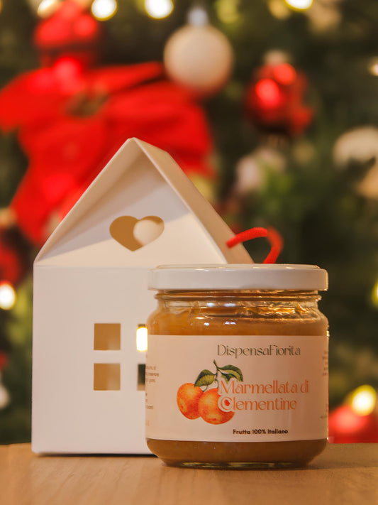 Confezione Regalo con Marmellata artigianale di Clementine - 210 g